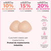 Cuscinetti classici per mastectomia di contorno