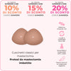 Cuscinetti classici per mastectomia di contorno