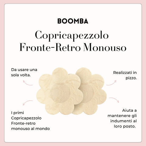 Copricapezzolo Fronte-Retro Monouso
