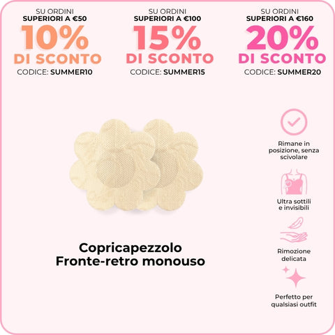 Copricapezzolo Fronte-Retro Monouso