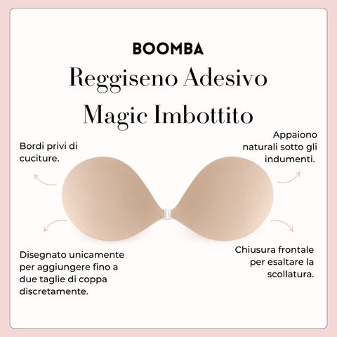 Reggiseno Adesivo Magic Imbottito